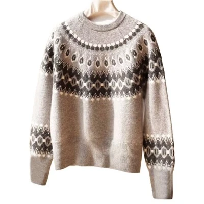 Designový svetr Fair Isle